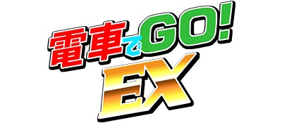 Densha de Go EX title screen for Sega Saturn